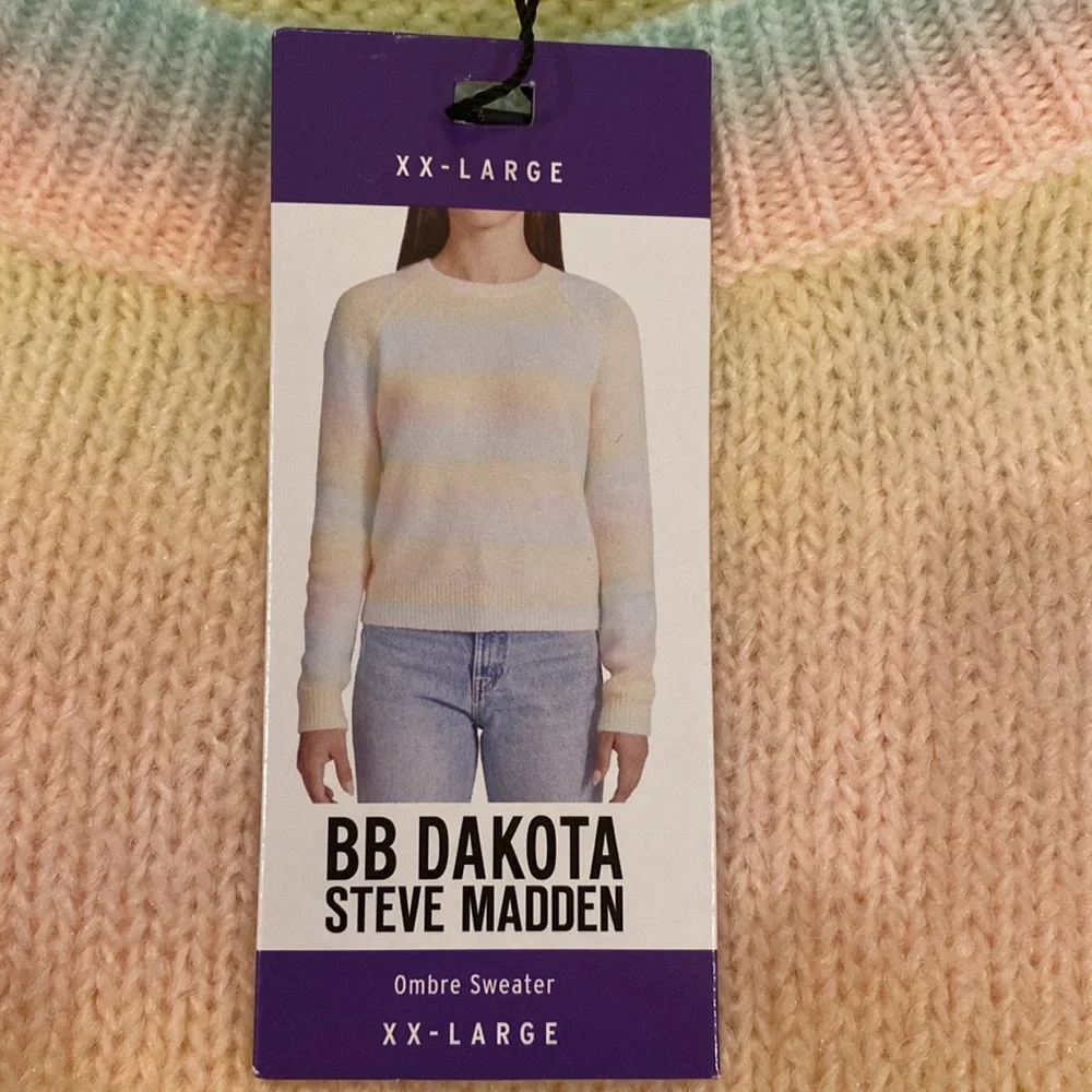 BB Dakota by Steve Madden Ombre Sweater - Picture 3 of 6